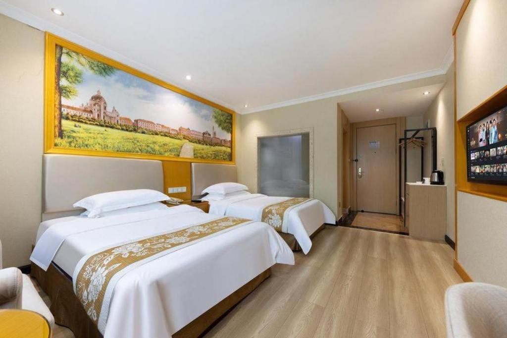 Greentree Inn Guangzhou Panyu Chimelong Happy World Business Hotel Exterior photo